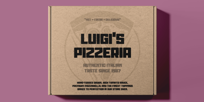 Pandora Otter Font Poster 2