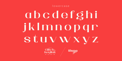 Glitch Keylink Font Poster 14