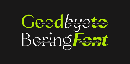 Mizhon Font Poster 4