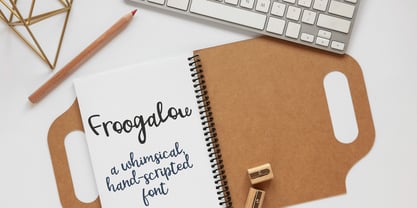 PN Froogalou Font Poster 1