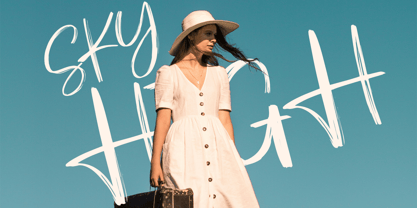 Cozy Stroke Font Poster 2