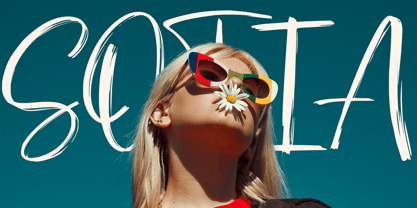 Cozy Stroke Font Poster 4