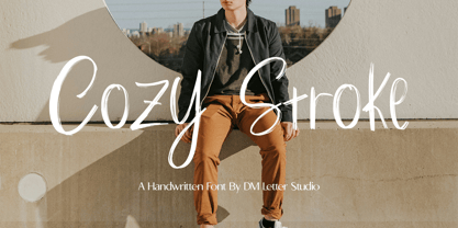 Cozy Stroke Font Poster 1