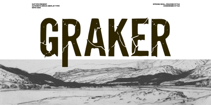 Graker Font Poster 1