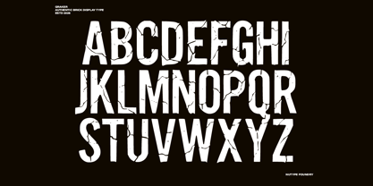 Graker Font Poster 10