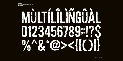 Graker Font Poster 11