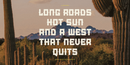 Lanarei Font Poster 6