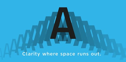 Limit Micro Variable Concept Font Poster 3