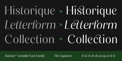 Kastien Font Poster 6