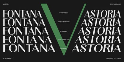 Kastien Font Poster 13