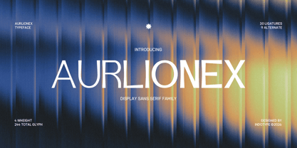 IT Aurlionex Font Poster 1