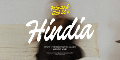 Palmira Club Font Poster 3