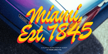 Palmira Club Font Poster 6
