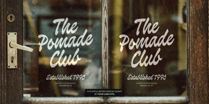 Palmira Club Font Poster 9