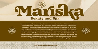 Refined Sugarish Font Poster 5