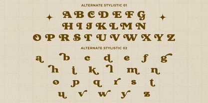 Refined Sugarish Font Poster 9