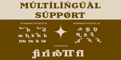 Refined Sugarish Font Poster 10