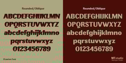 Elvarion Font Poster 6