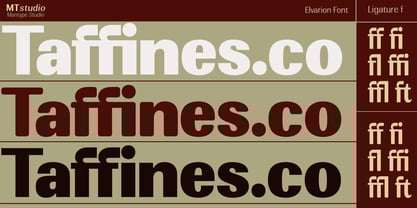 Elvarion Font Poster 4