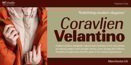 Elvarion Font Poster 10