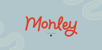 Monley Font Poster 1