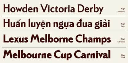 BT Lucent Font Poster 15