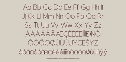 Emarys Font Poster 2
