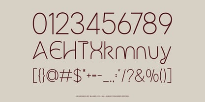 Emarys Font Poster 4