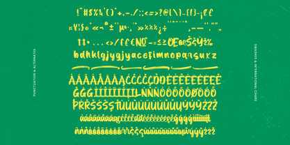 Manlight Sectarin Font Poster 14