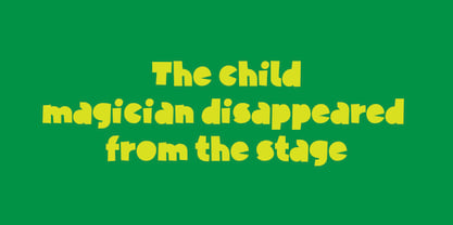 Cutter Child Font Poster 12