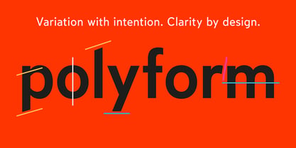 Limit Display Variable Concept Font Poster 7