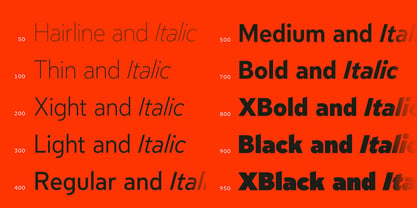 Limit Display Variable Concept Font Poster 5