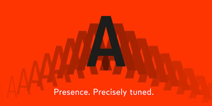 Limit Display Variable Concept Font Poster 3