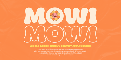 Mowi Font Poster 1