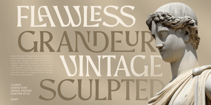 Classic Legend Font Poster 3