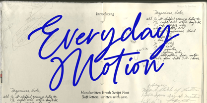 Everyday Motion Font Poster 1