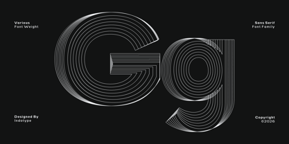 IT Monetic Font Poster 2