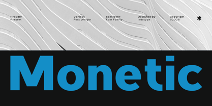 IT Monetic Font Poster 1