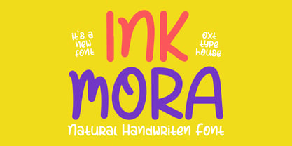 Inkmora Font Poster 1