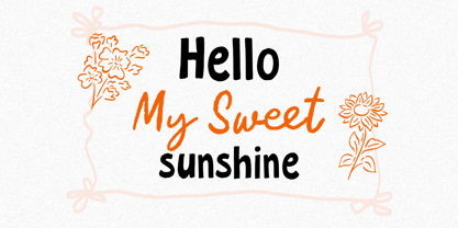Olivia Jenisen Font Poster 4