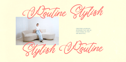 Akmelyn Beridge Font Poster 13