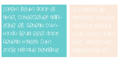 PN Mamboing Font Poster 3