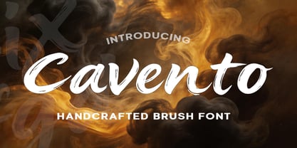 Cavento Font Poster 1