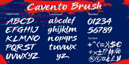 Cavento Font Poster 3