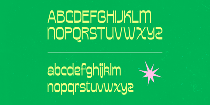 Bonfade Display Font Poster 7