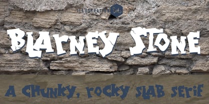 ZP Blarney Stone Font Poster 1