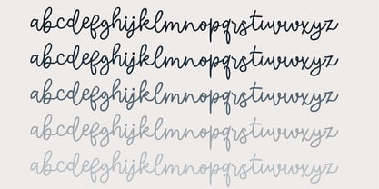 ZP Moonflower Font Poster 4