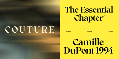 RCL Prime Serif Font Poster 6