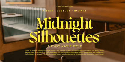 RCL Prime Serif Font Poster 5