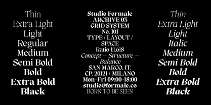 RCL Prime Serif Font Poster 12